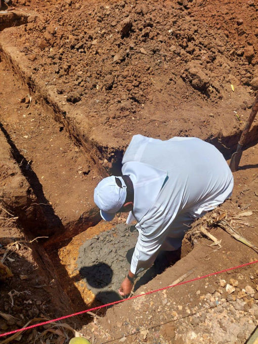 Posa della prima pietra