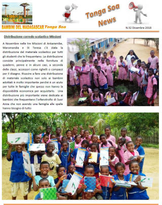  Tonga Soa News n.32 - Dicembre 2018