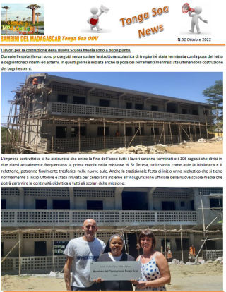 Tonga Soa News n.53 - Ottobre 2022