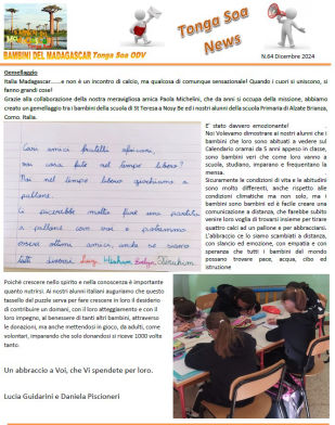 Tonga Soa News n.64 - Dicembre 2024